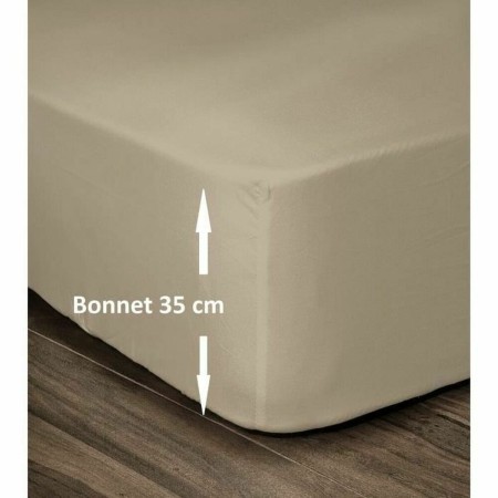 Sábana Bajera Lovely Home Beige 140 x 190 cm de Lovely Home, Sábanas y fundas de almohada - Ref: S7105378, Precio: 26,54 €, D...