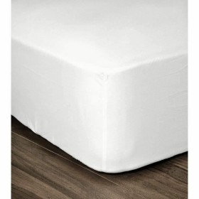 Lenzuolo con angoli Lovely Home 100 % cotone Bianco 160 x 200 cm di Lovely Home, Lenzuola e federe per cuscino - Rif: S710538...