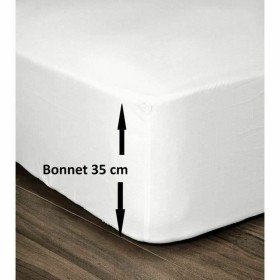 Drap housse Lovely Home Blanc 180 x 200 cm de Lovely Home, Draps et taies d'oreiller - Réf : S7105390, Prix : 29,33 €, Remise...