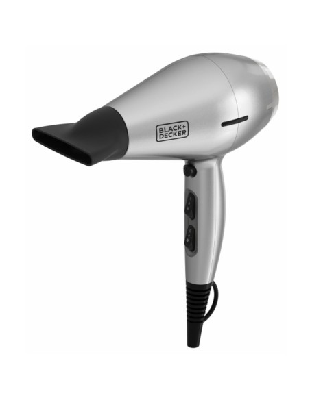 Secador de Pelo Black & Decker BXHDA2400E Gris 2400 W | Tienda24 Tienda24.eu