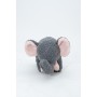 Fluffy toy Crochetts Bebe Brown Elephant 27 x 13 x 11 cm by Crochetts, Animals and figures - Ref: D1615664, Price: 17,09 €, D...