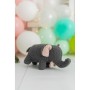 Fluffy toy Crochetts Bebe Brown Elephant 27 x 13 x 11 cm by Crochetts, Animals and figures - Ref: D1615664, Price: 17,09 €, D...