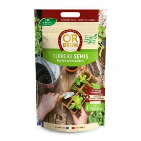 Terreau d'empotage OR BRUN Graines 4 L de OR BRUN, Terres - Réf : S7105868, Prix : 25,70 €, Remise : %