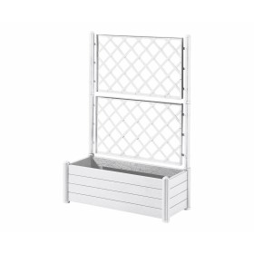 Macetero Stefanplast 100 x 43 x 142 cm Rectangular Blanco de Stefanplast, Maceteros - Ref: S7106026, Precio: 99,26 €, Descuen...