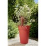 Pot EDA Tuscan Rond Ø 46 x 65 cm Rouge polypropylène de EDA, Pots de fleurs - Réf : S7106054, Prix : 48,64 €, Remise : %