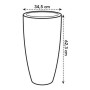 Plant pot Elho 8400212542500 Anthracite Plastic Circular Ø 35 cm Ø 34,5 x 61,5 cm by Elho, Flower Pots - Ref: S7106098, Price...