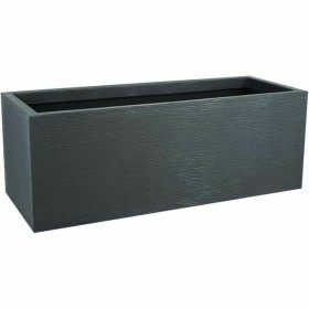 Maceta EDA 79,5 x 29,5 x 29,5 cm Plástico Gris oscuro de EDA, Macetas para flores - Ref: S7106127, Precio: 51,61 €, Descuento: %