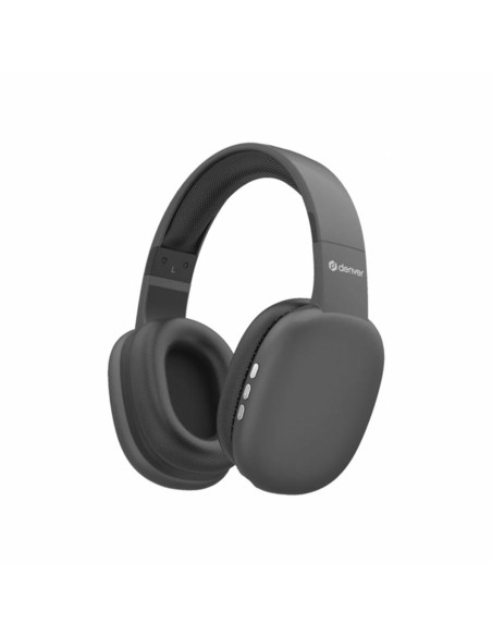 Auriculares Denver Electronics BTH252 Bluetooth Preto | Tienda24 Tienda24.eu