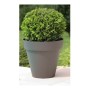 Plant pot Riviera 414076 Circular Grey Plastic by Riviera, Flower Pots - Ref: S7106181, Price: 27,15 €, Discount: %