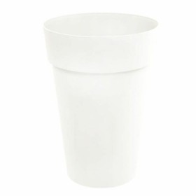 Pot EDA Blanc polypropylène Ø 46 x 65 cm de EDA, Pots de fleurs - Réf : S7106313, Prix : 46,42 €, Remise : %