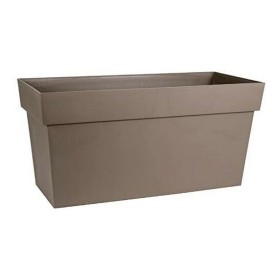 Cache-pot EDA Muret Rectangulaire 79 x 35 x 39 cm Taupe de EDA, Cache-pots - Réf : S7106315, Prix : 59,56 €, Remise : %