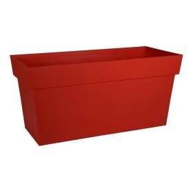 Floreira Autoirrigável EDA Tuscan Wall Retangular Vermelho 79 x 35 x 39 cm de EDA, Vasos de janela - Ref: S7106316, Preço: 61...