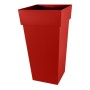 Plantador EDA Tuscany 43,3 x 43,3 x 80 cm Quadrado Vermelho Polipropileno de EDA, Vasos - Ref: S7106317, Preço: 62,34 €, Desc...