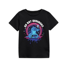 Kurzarm-T-Shirt für Kinder Stitch So Not Ordinary Schwarz von Stitch, T-Shirts - Ref: D0800438, Preis: 23,79 €, Rabatt: %