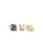 Peluche Crochetts Bebe Verde Gris Elefante Cerdo 30 x 13 x 8 cm 3 Piezas de Crochetts, Animales y figuras - Ref: D1615670, Pr...