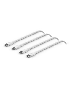 Câble USB-C Belkin CAB003BT1MWH2PK Blanc 1 m (2 Unités) de Belkin, Câbles USB - Ref: S7608261, Precio: 17,48 €, Descuento: %