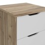 Caisson à Tiroirs Vankka Chêne 45 x 42 x 108 cm 45 x 108,7 x 42 cm de BigBuy Home, Commodes - Réf : S7106921, Prix : 151,58 €...