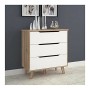 Chest of drawers Vankka Wood Oak (80 x 42 x 86,3 cm) by BigBuy Home, Chest of Drawers - Ref: S7106931, Price: 152,02 €, Disco...