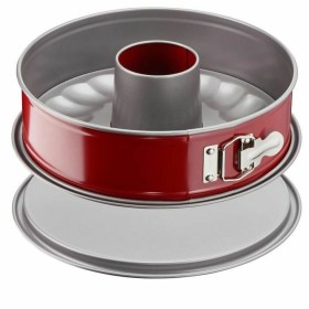 Molde Desmontável Tefal Vermelho Metal Aço Ø 25 cm de Tefal, Formas para tartes e biscoitos - Ref: S7106980, Preço: 37,97 €, ...