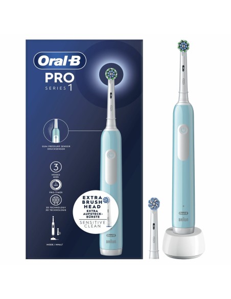 Spazzolino da Denti Elettrico Oral-B PRO1 BLUE da Oral-B, Spazzolini da denti elettrici e accessori - Ref: S7608524, Precio: ...