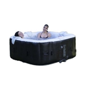 Spa Hinchable Sunspa Cuadrado Negro 6 personas (185 x 185 x 65 cm) de Sunspa, Jacuzzis y SPAs - Ref: S7107487, Precio: 449,08...