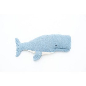 Fluffy toy Crochetts OCÉANO Light Blue Whale 28 x 75 x 12 cm by Crochetts, Animals and figures - Ref: D1615677, Price: 34,64 ...