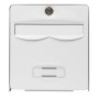 Letterbox Burg-Wachter Balthazar Galvanised Steel Wall White by Burg-Wachter, Wall-mount Letterboxes - Ref: S7108351, Price: ...