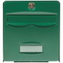 Letterbox Burg-Wachter Green Galvanised Steel 36,5 x 28 x 31 cm by Burg-Wachter, Wall-mount Letterboxes - Ref: S7108358, Pric...