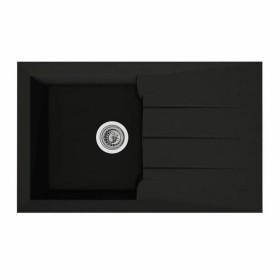 Évier simple Stradour Alineo Noir de Stradour, Éviers - Réf : S7108576, Prix : 166,25 €, Remise : %