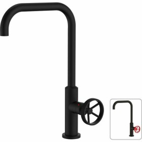 Mixer Tap Rousseau industrial Matte back by Rousseau, Kitchen taps - Ref: S7108635, Price: 80,13 €, Discount: %