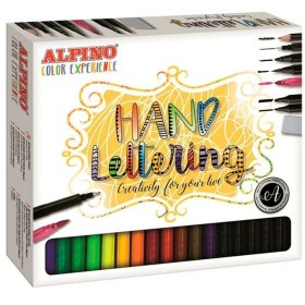 Set of Felt Tip Pens Alpino Hand Lettering Color E