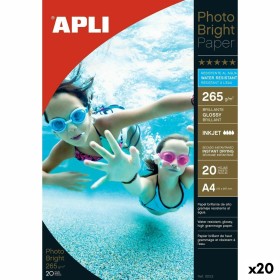 Papel Fotográfico Brillante Apli Photobright Inkje