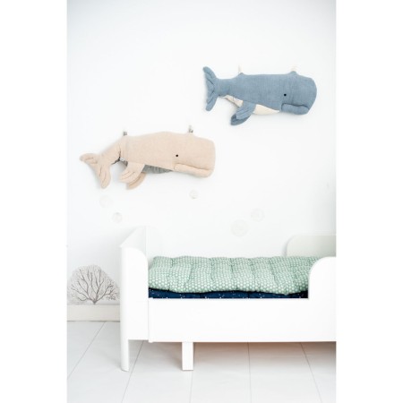 Fluffy toy Crochetts OCÉANO Blue Whale 29 x 84 x 14 cm 2 Pieces by Crochetts, Animals and figures - Ref: D1615686, Price: 105...