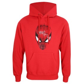 Sweat à capuche unisex Spider-Man Spider Crest Rouge de Spider-Man, Sweatshirts - Réf : D0800446, Prix : 47,11 €, Remise : %