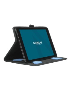 Capa para Tablet Logitech iPad 2021 Cinzento QWERTY | Tienda24 Tienda24.eu