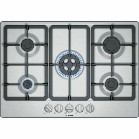 Plaque au gaz BOSCH PGQ7B5B90 75 cm 10800 W de BOSCH, Plaques - Réf : S7112431, Prix : 358,41 €, Remise : %