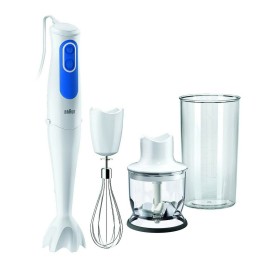 Frullatore ad Immersione Braun MQ3025 700 W Bianco Bianco/Blu Azzurro/Bianco 700 W di Braun, Frullatori a immersione e frulla...