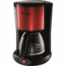 Electric Coffee-maker Moulinex FG360D11 Red Black/Red Red/Black 1000 W 1,25 L by Moulinex, Bean-to-Cup Coffee Machines - Ref:...