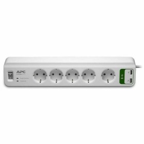 Extensão com 5 Tomadas com Interruptor APC Branco de APC, Réguas - Ref: S7115001, Preço: 54,07 €, Desconto: %