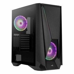 Caja Semitorre ATX Aerocool VISORBK LED RGB Negro de Aerocool, Cajas de ordenador de sobremesa - Ref: S7115666, Precio: 87,25...