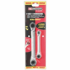 Llave de carraca Facom 64C.PG 2 Piezas de Facom, Llaves - Ref: S7117297, Precio: 74,57 €, Descuento: %