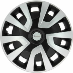 Hubcap OMP Stinger Speed Black Silver 16" (4 uds) | Tienda24 - Global Online Shop Tienda24.eu