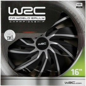 Hubcap WRC WRC 4 Turbo Grey Silver Matte back 16" 4 Pieces by WRC, Trims - Ref: S7117923, Price: 52,11 €, Discount: %