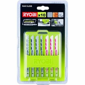 Lame scie Ryobi RAK10JSB Scie sauteuse 10 Pièces de Ryobi, Lames - Réf : S7120463, Prix : 31,47 €, Remise : %