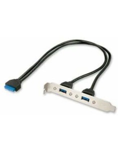 Cable USB Aisens A105-0444 Negro 2 m (1 unidad) | Tienda24 Tienda24.eu