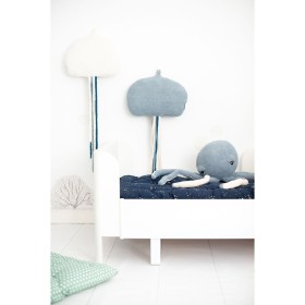 Fluffy toy Crochetts OCÉANO Blue White Octopus Jellyfish 40 x 95 x 8 cm 3 Pieces by Crochetts, Animals and figures - Ref: D16...