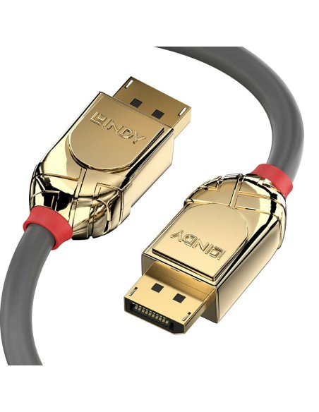 Cabo DisplayPort LINDY 36294 Dourado 5 m | Tienda24 Tienda24.eu