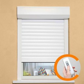 Blind White Aluminium 140 x 120 cm by BigBuy Tools, Blinds - Ref: S7122151, Price: 283,13 €, Discount: %