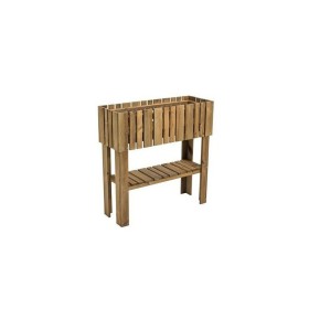 Maceta Ekju 78 x 29 x 79 cm Marrón Madera Cuadrado de Ekju, Macetas para flores - Ref: S7122437, Precio: 93,11 €, Descuento: %