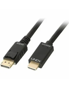 DisplayPort to HDMI Adapter LINDY 36923 Black | Tienda24 Tienda24.eu